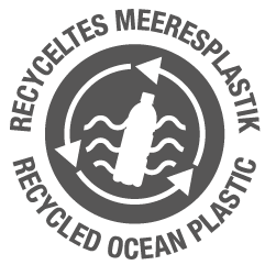 recyceltes Meeresplastik