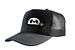 P.A.C. Kids DIY Trucker Cap black panda