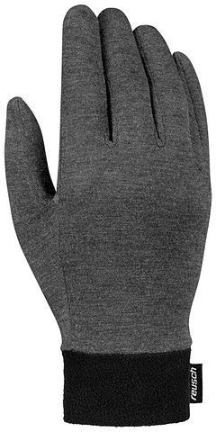 Reusch PrimaLoft+ Silk liner dark granite