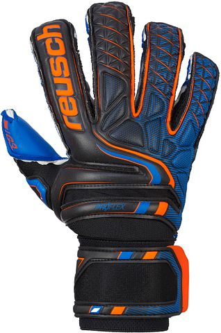 Reusch Attrakt Pro G3 Duo Evo black/shocking orange/deep blue