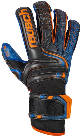 Reusch Attrakt G3 Fusion Evo black/shocking orange/deep blue