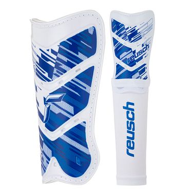 Reusch Shinguard Attrakt white/deep blue