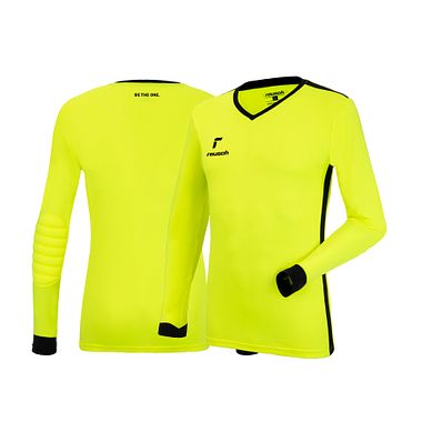 Reusch Match Longsleeve Padded safety yellow/black