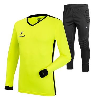 Reusch Match Set Junior safety yellow/black