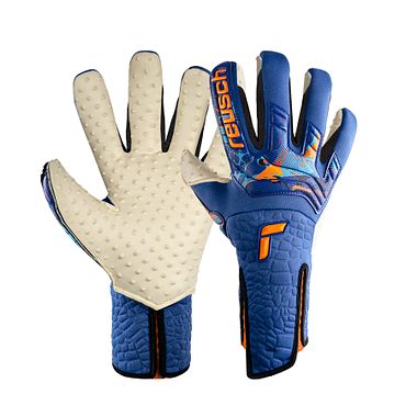 Reusch Attrakt SpeedBump tr.blue/shock.ora