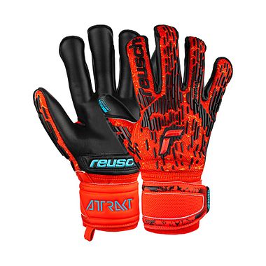 Reusch Attrakt Freegel Gold bri.red/f.blu/blk