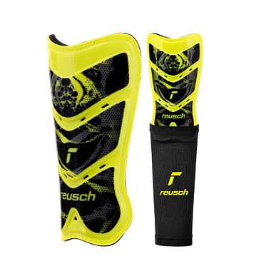 Reusch Shinguard Attrakt safety yellow/black