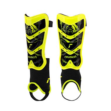 Reusch Shinguard Attrakt Pro safety yellow/black