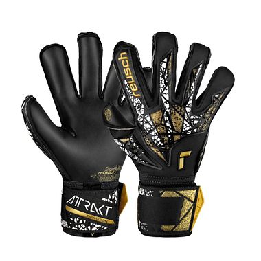 Reusch Attrakt Gold X  blk/gold/wht/blk