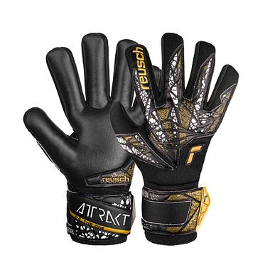 Reusch Attrakt Silver NC blk/gold/wht/blk