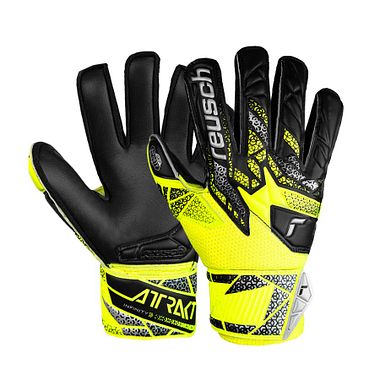 Reusch Attrakt Infinity safety yellow/silver/black