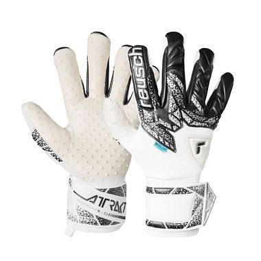 Reusch Attrakt SpeedBump white/silver/black