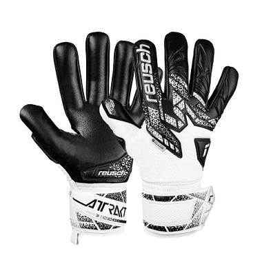 Reusch Attrakt Gold NC white/silver/black