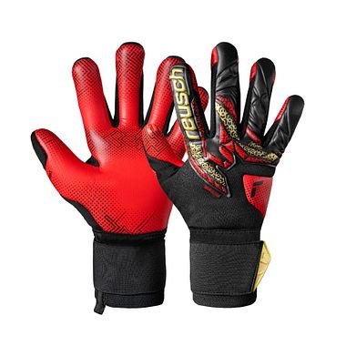 Reusch Attrakt Gold X black/gold/fiery red