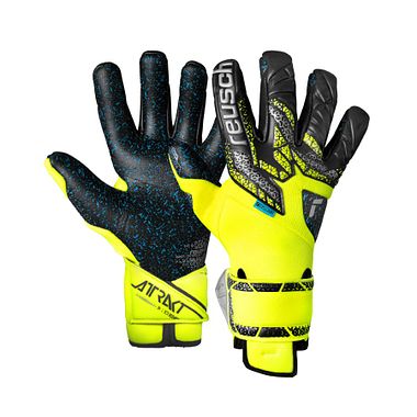 Reusch Attrakt Fusion Guardian safety yellow/silver/black