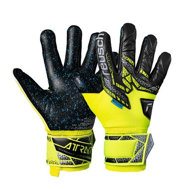 Reusch Attrakt Fusion Guardian safety yellow/silver/black