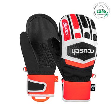 Reusch Worldcup Warrior GS JR blk/wht/fluo red