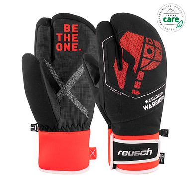 Reusch Be The One R-TEX JR blk/wht/fluo red