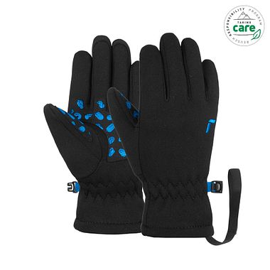 Reusch Kiddy black/brilliant blue