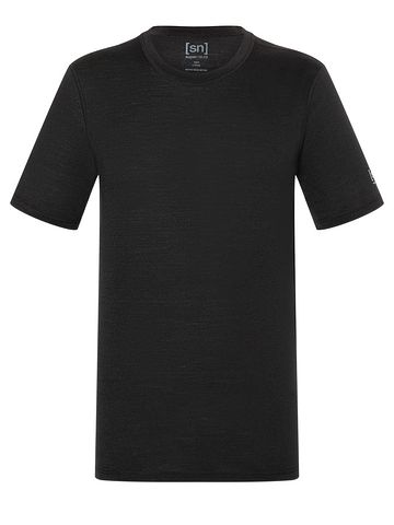 SN Super Natural M BASE TEE 140 jet black