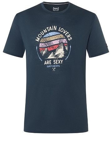 M NORTHERN LIGHTS TEE blueberry/various