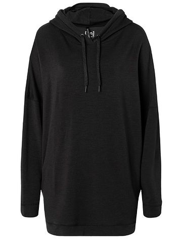 SN Super Natural W FEEL GOOD HOODIE jet black