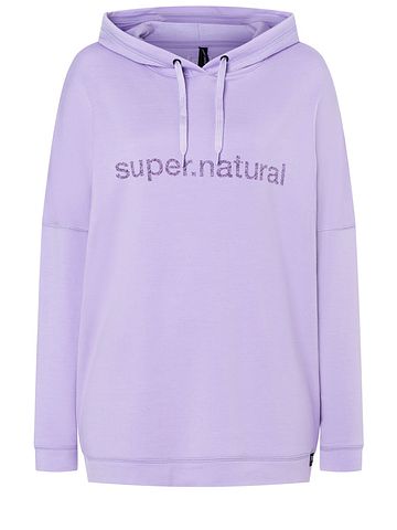 SN Super Natural W FEEL GOOD HOODIE lavender/purple passion