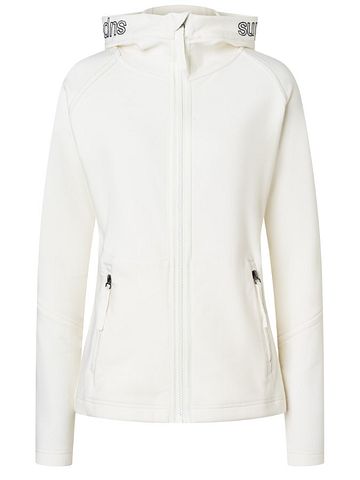 SN Super Natural W ALPINE ACTIVE HOODIE fresh white