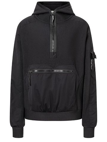 SN Super Natural W WIMMERL HOODIE jet black