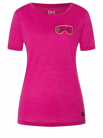 SN Super Natural W GOGGLE TEE