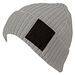 P.A.C. DIY Pat Beanie Blank grey melange