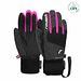 Reusch Simon R-TEX XT Junior black melange/black/very berry