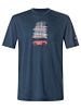 SN Super Natural K SURF TRIP TEE blueberry/various