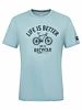 SN Super Natural M BETTER BIKE TEE cloud blue/urb ch