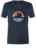 M WILDERNESS TEE blueberry/various