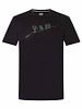 SN Super Natural M HIKING TEE jet blk mel/c gre