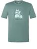 SN Super Natural M LETS SHOE TEE b.green/l.jade/bl