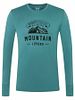 SN Super Natural M MOUNTAIN LOVERS LS hydro mel/j blk