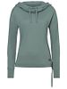 SN Super Natural W FUNNEL HOODIE balsam green