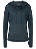 SN Super Natural W FUNNEL HOODIE blueberry