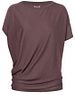 SN Super Natural W YOGA LOOSE TEE raisin