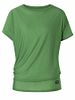 SN Super Natural W YOGA LOOSE TEE willow brough