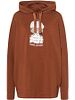 SN Super Natural W SNOW CAT HOODIE horn brown/various