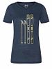 SN Super Natural W SKIING TEE blue iris m/gold