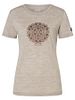 SN Super Natural W ORNAMENT TEE vintage khaki melange/copper