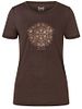 SN Super Natural W ORNAMENT TEE chocolate bean/kangaroo/copper