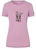 SN Super Natural W FLOWER BOOTS TEE mauve mist/cantee